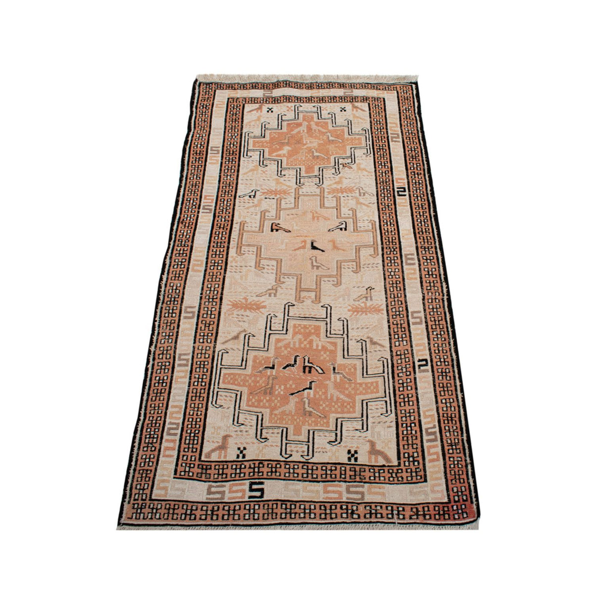 Kelim Rug - Oriental - 107 x 63 cm - beige