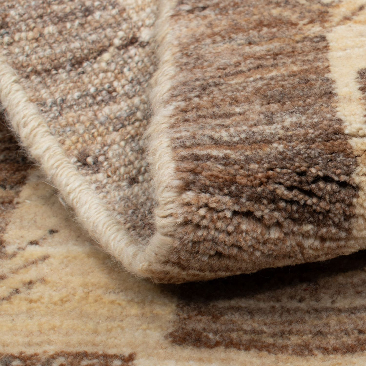 Gabbeh Rug - Loribaft Perser - 137 x 72 cm - beige