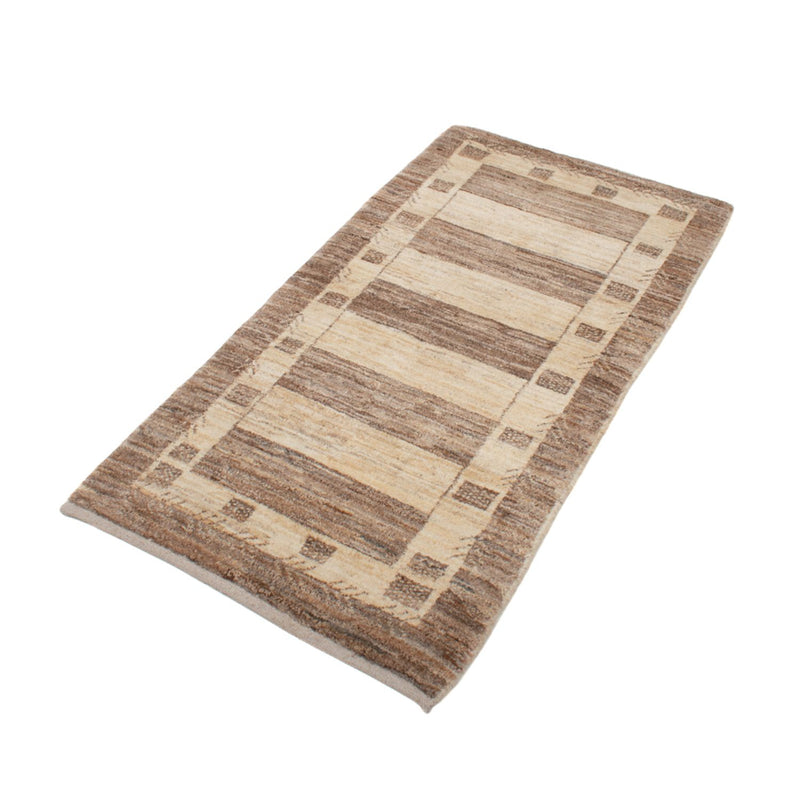 Gabbeh Rug - Loribaft Perser - 137 x 72 cm - beige