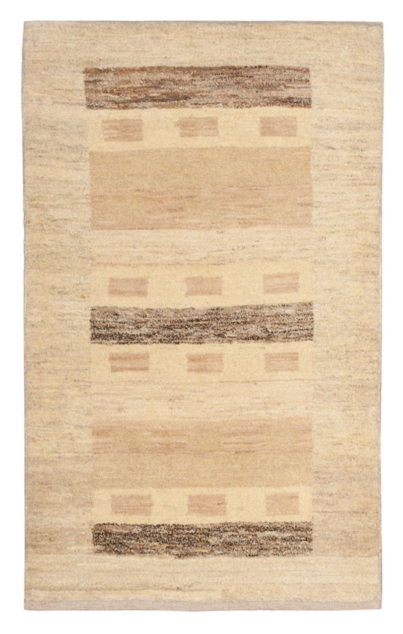 Gabbeh Rug - Loribaft Perser - 125 x 78 cm - beige