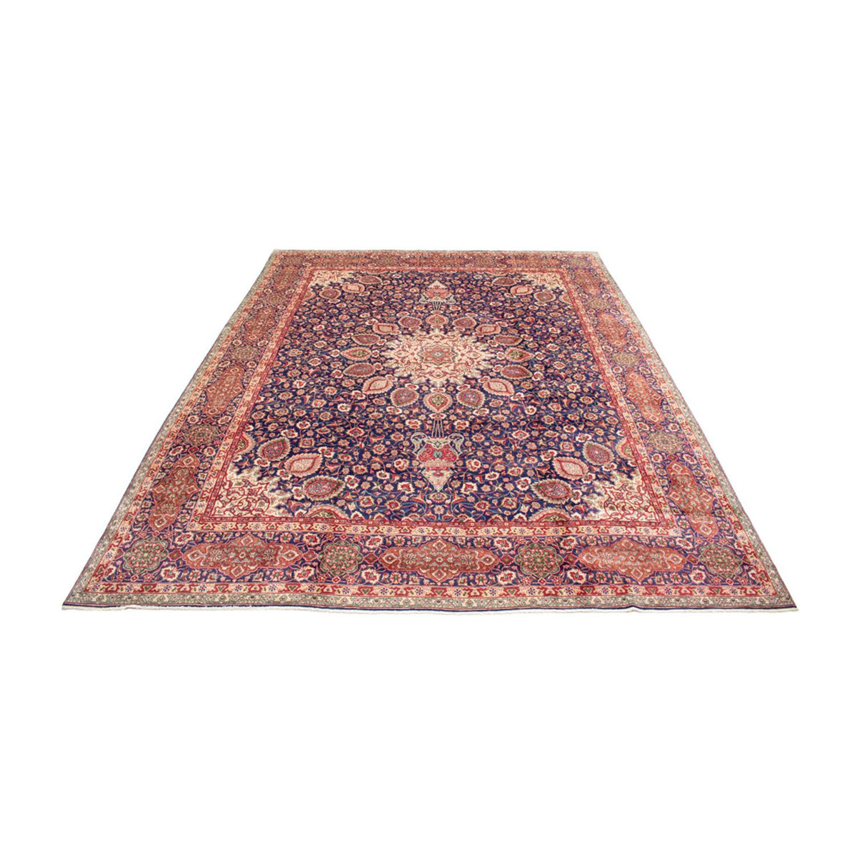 Perser Rug - Tabriz - 440 x 354 cm - dark blue