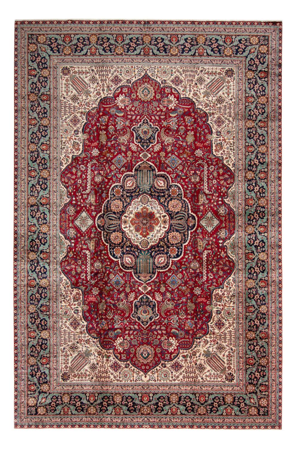 Perser Rug - Tabriz - 525 x 350 cm - red