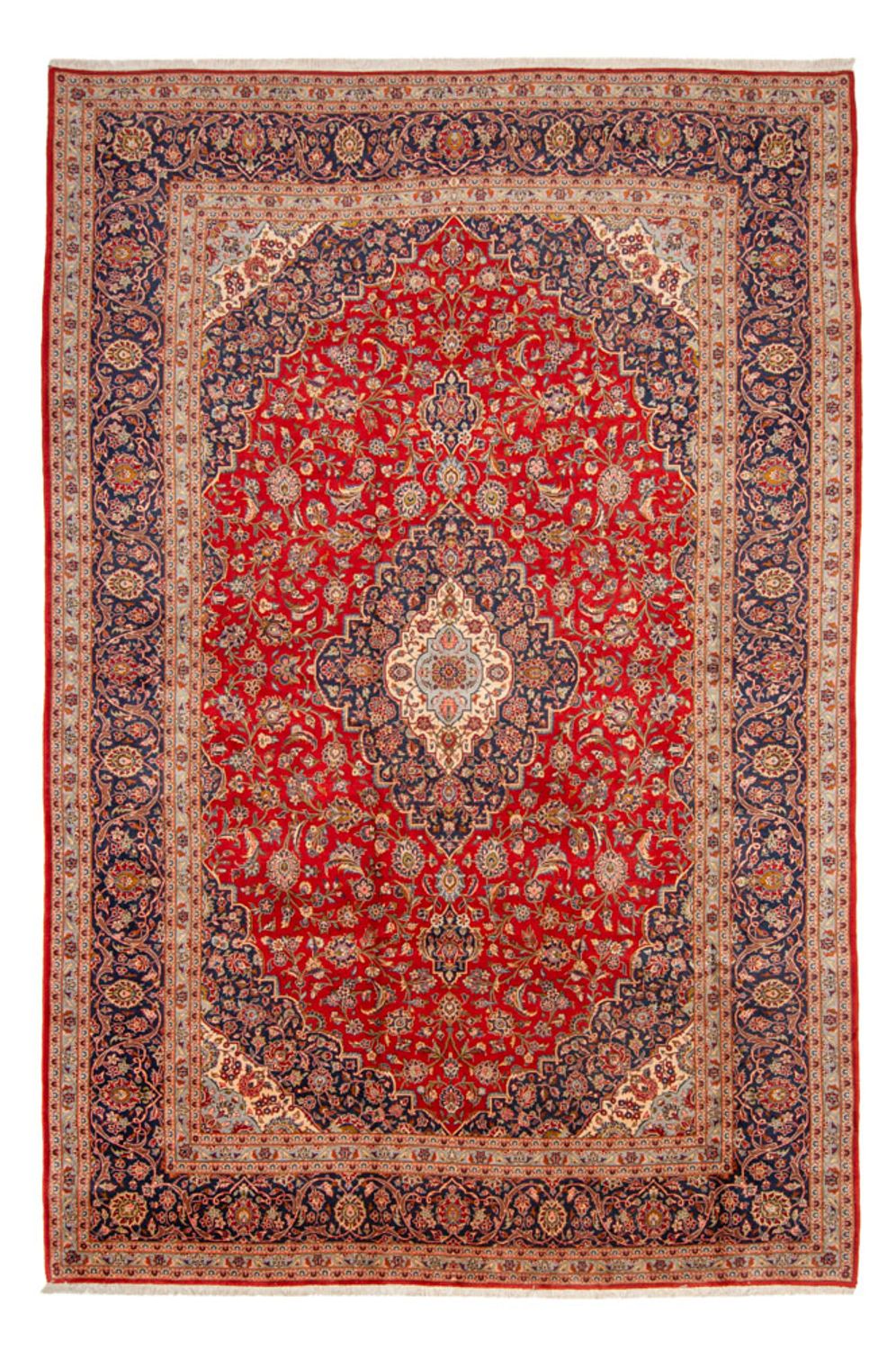 Perser Rug - Keshan - 467 x 296 cm - red