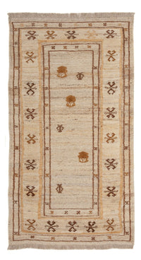 Gabbeh Rug - Perser - 142 x 73 cm - beige