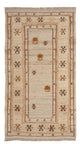 Persian Gabbeh Rug 142x73cm - Perserteppich Wollteppich