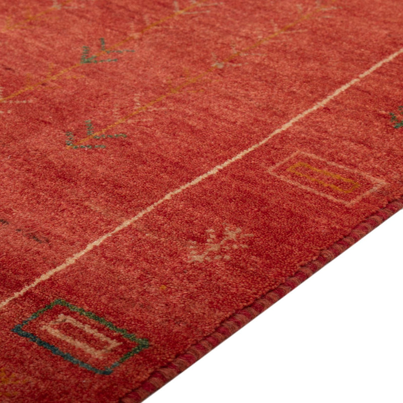 Gabbeh Rug - Loribaft Perser - 146 x 68 cm - light red
