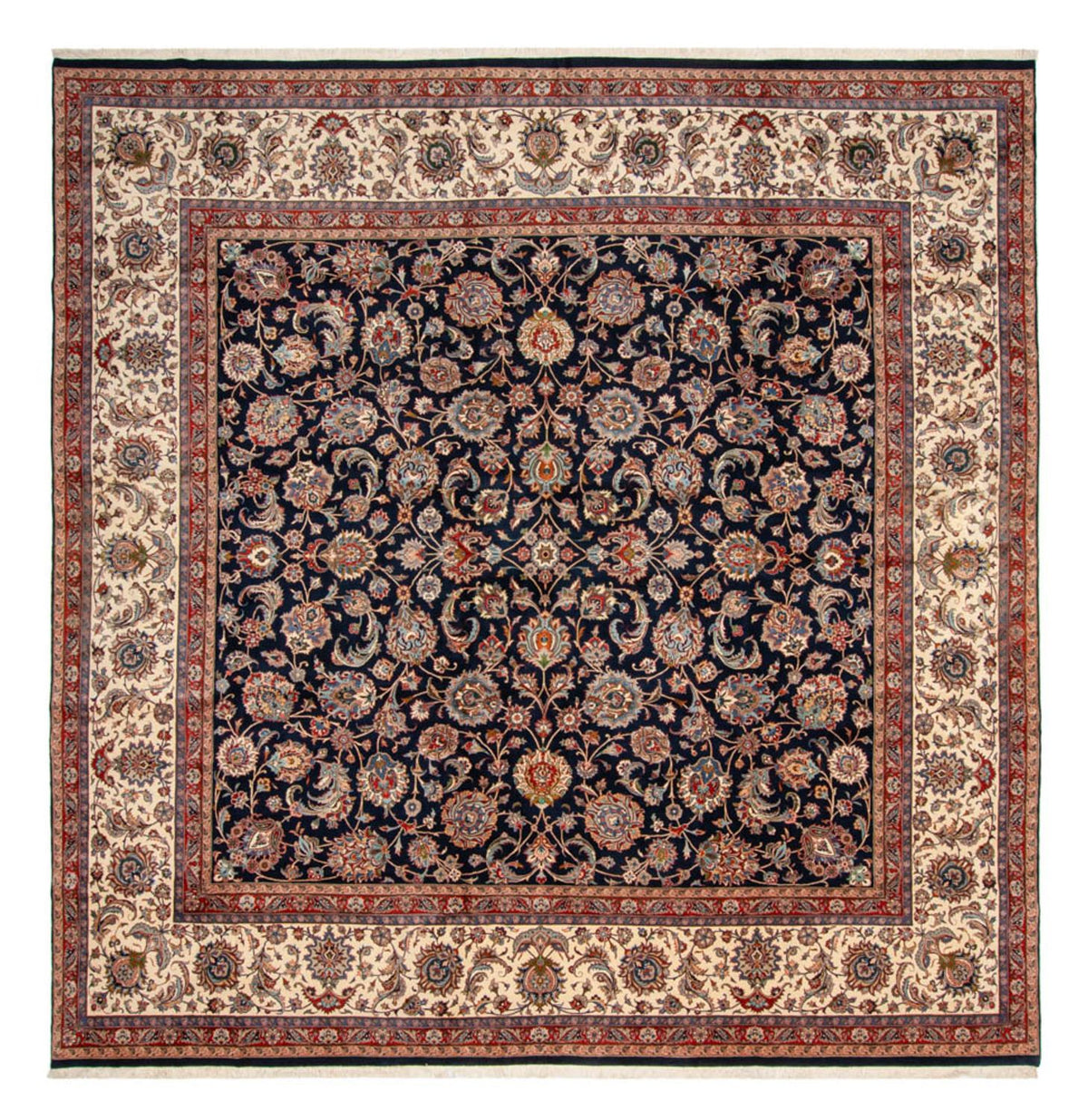 Perser Rug - Classic square  - 388 x 388 cm - dark blue