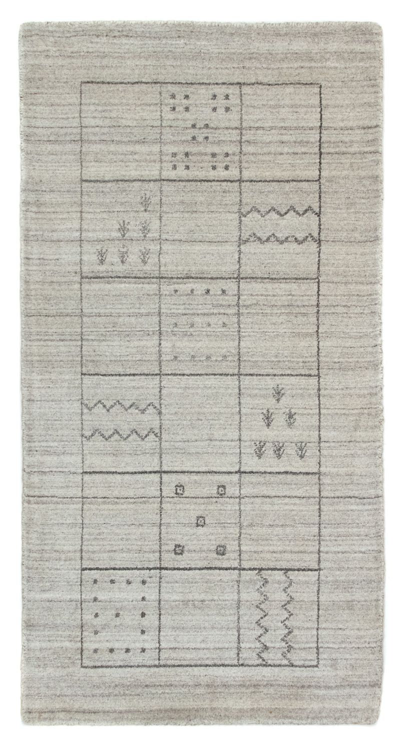 Vintage Rug - 140 x 70 cm - silver