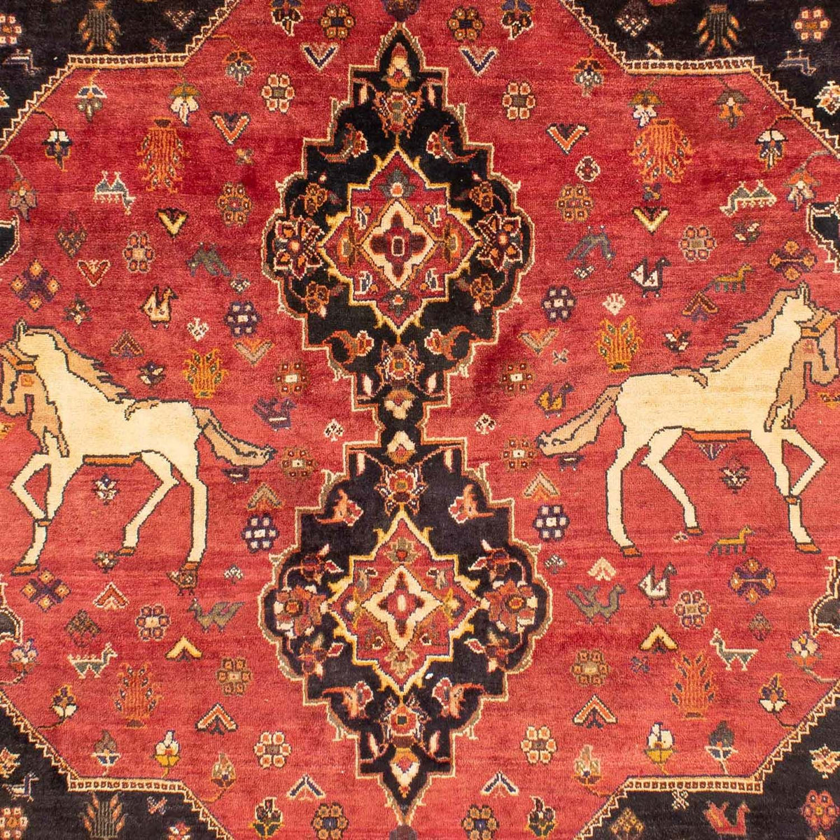 Perser Rug - Nomadic - 272 x 200 cm - red