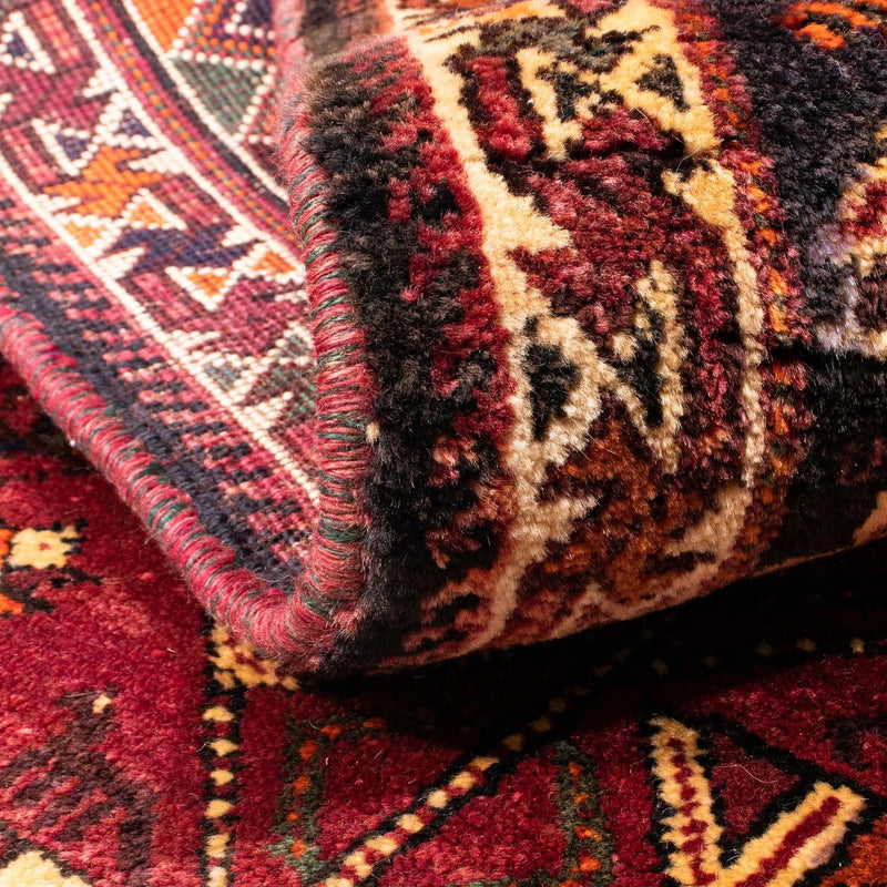 Perser Rug - Nomadic - 160 x 125 cm - dark red