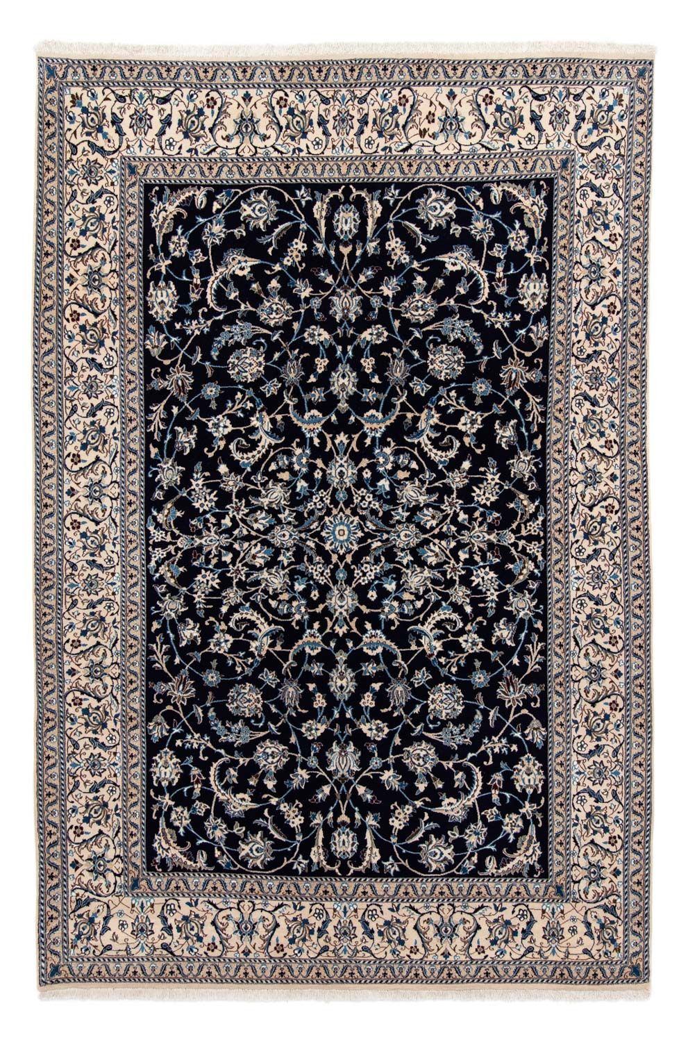 Perser Rug - Nain - 295 x 199 cm - dark blue