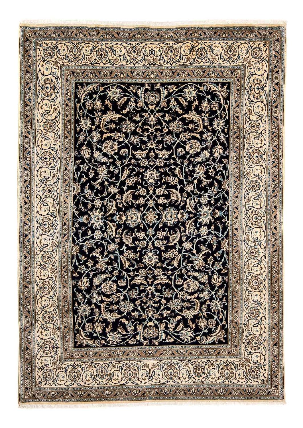 Perser Rug - Nain - 280 x 199 cm - dark blue