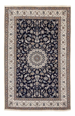 Perser Rug - Nain - 297 x 194 cm - dark blue