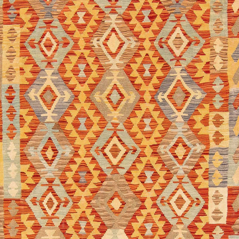 Kelim Rug - Splash - 311 x 210 cm - multicolored