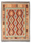 Kelim Rug - Oriental - 198 x 152 cm - red