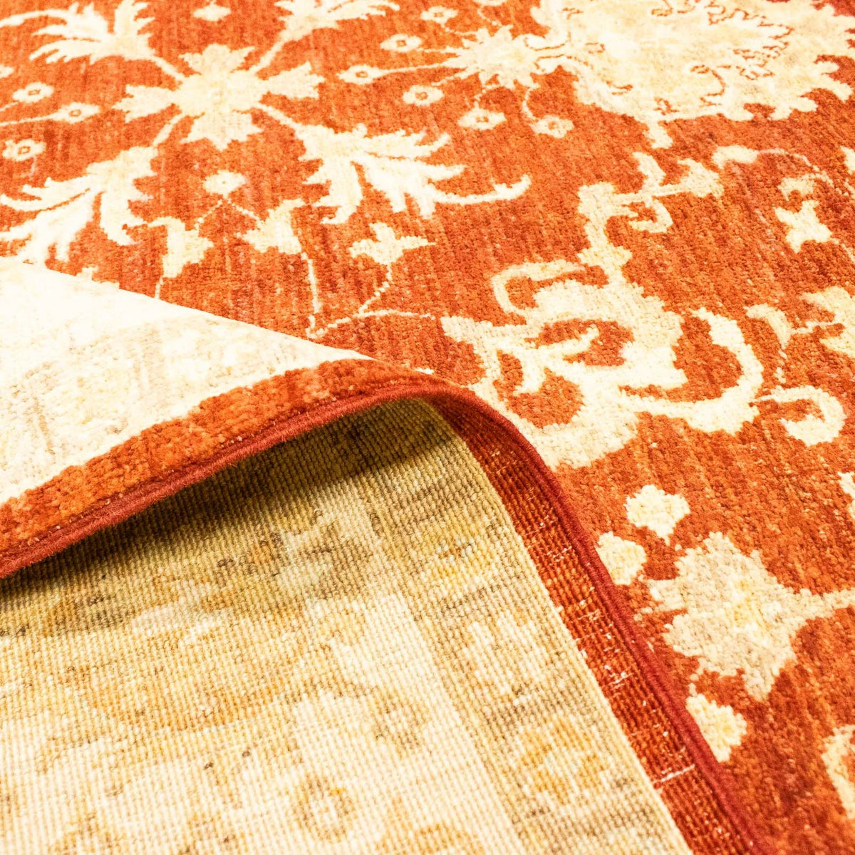 Ziegler Rug - 251 x 198 cm - dark red