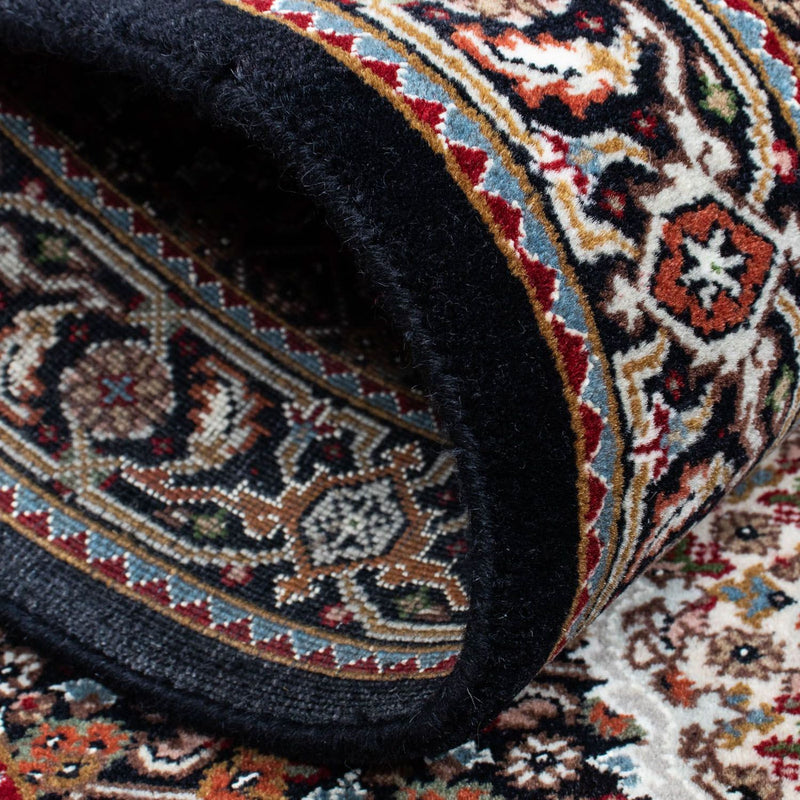 Runner Perser Rug - Tabriz - 251 x 82 cm - dark blue