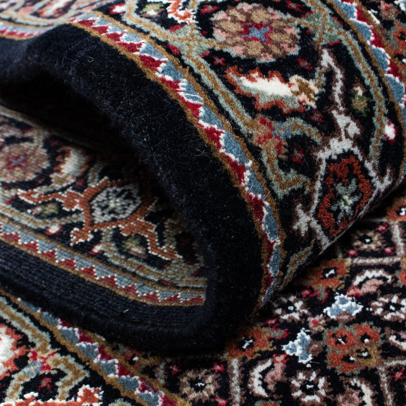 Runner Perser Rug - Tabriz - 393 x 83 cm - dark blue