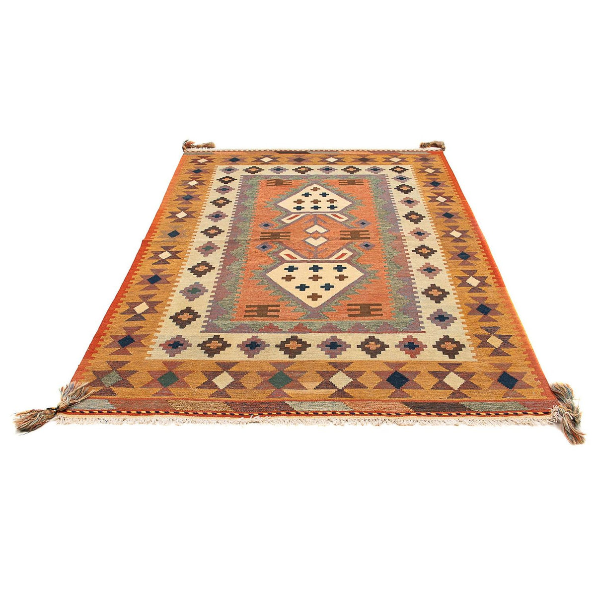 Kelim Rug - Oriental - 205 x 144 cm - multicolored
