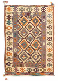 Kelim Rug - Oriental - 210 x 145 cm - multicolored