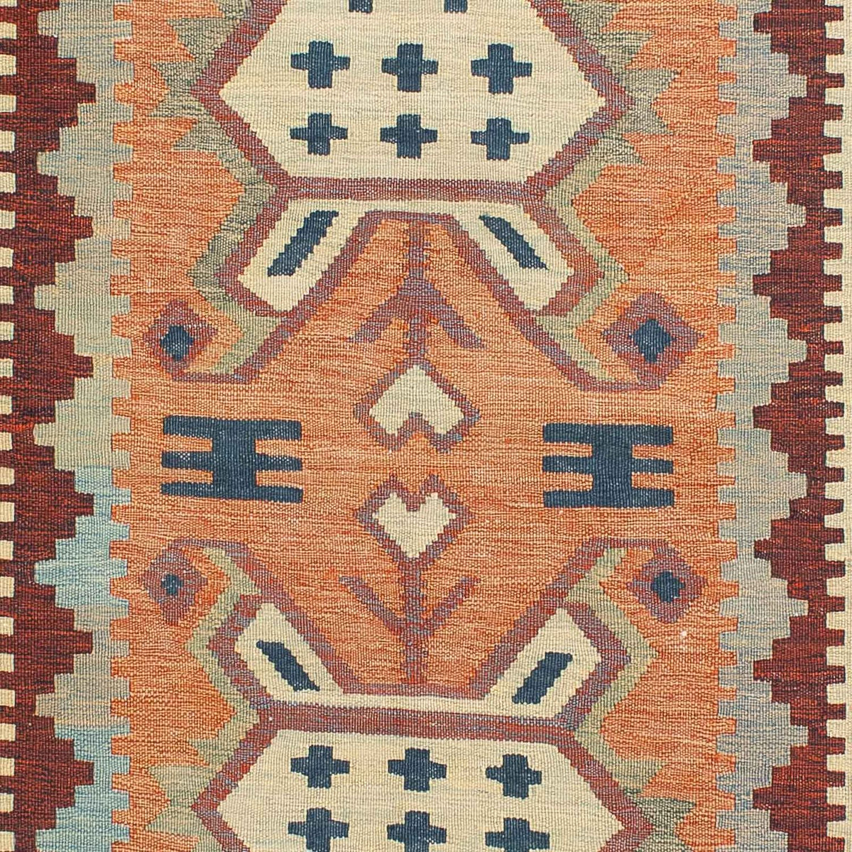 Kelim Rug - Oriental - 208 x 143 cm - multicolored