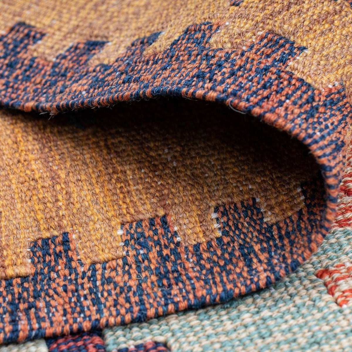 Kelim Rug - Trendy - 208 x 143 cm - multicolored