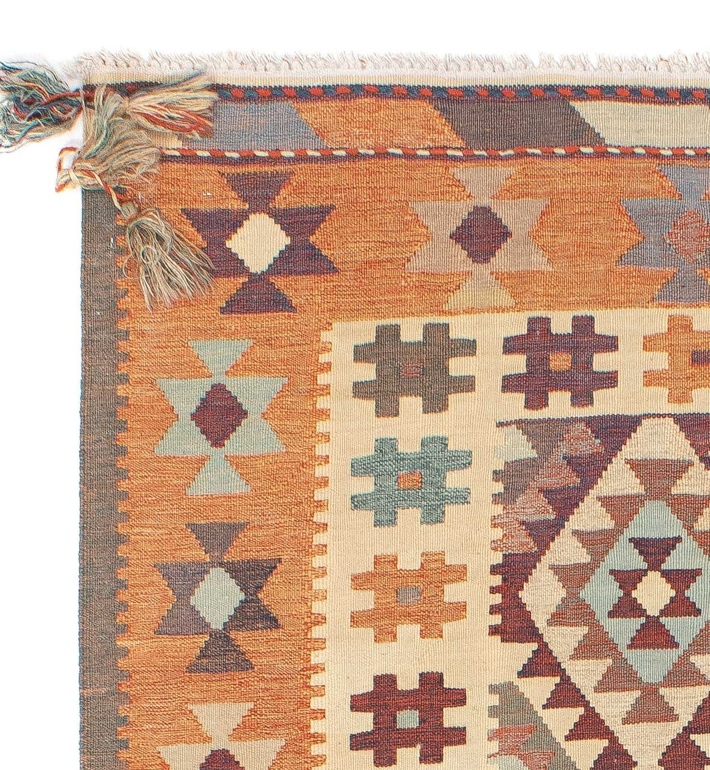 Modern Kilim Rug 203x146cm - Wool Rug