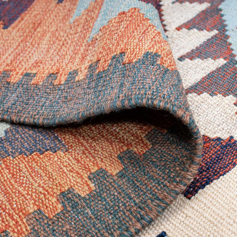 Kelim Rug - Trendy - 203 x 146 cm - multicolored