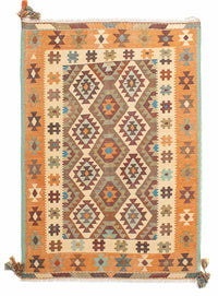Kelim Rug - Oriental - 208 x 148 cm - multicolored
