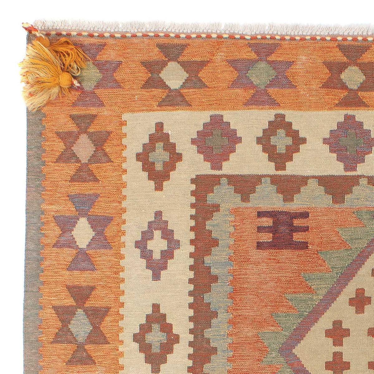 Kelim Rug - Trendy - 203 x 150 cm - multicolored