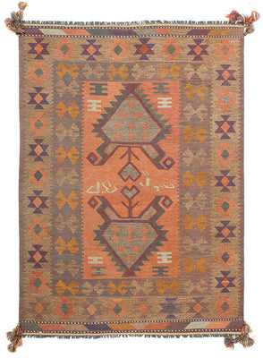 Kelim Rug - Oriental - 211 x 148 cm - multicolored