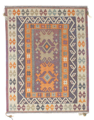 Kelim Rug - Trendy - 211 x 161 cm - multicolored
