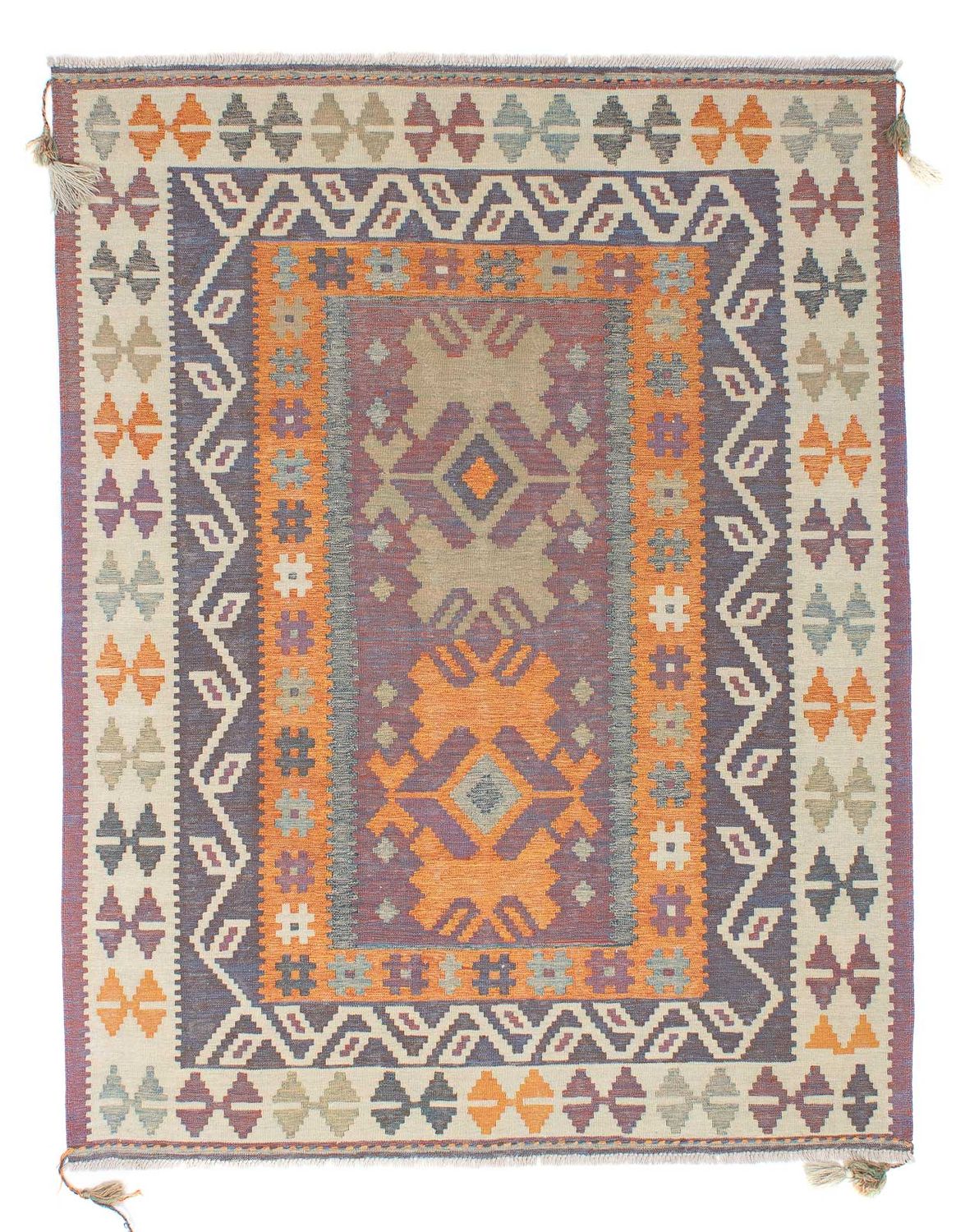 Kelim Rug - Trendy - 211 x 161 cm - multicolored
