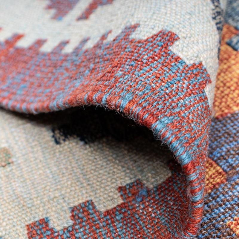 Kelim Rug - Trendy - 211 x 161 cm - multicolored