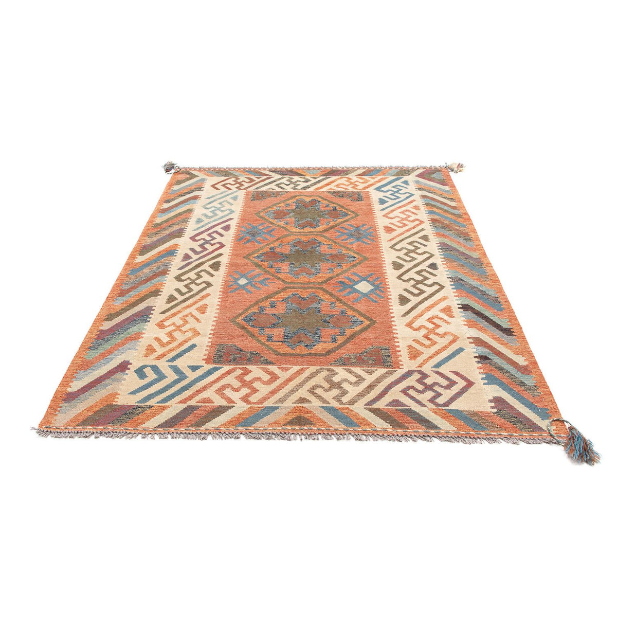 Kelim Rug - Trendy - 200 x 147 cm - multicolored