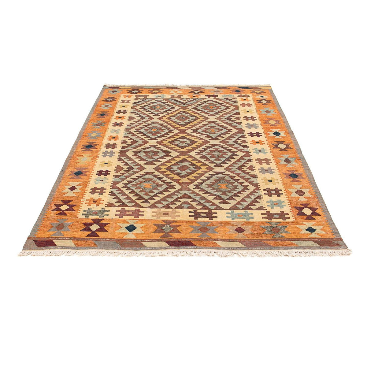 Kelim Rug - Oriental - 200 x 146 cm - multicolored