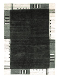 Vintage Rug - 200 x 140 cm - black