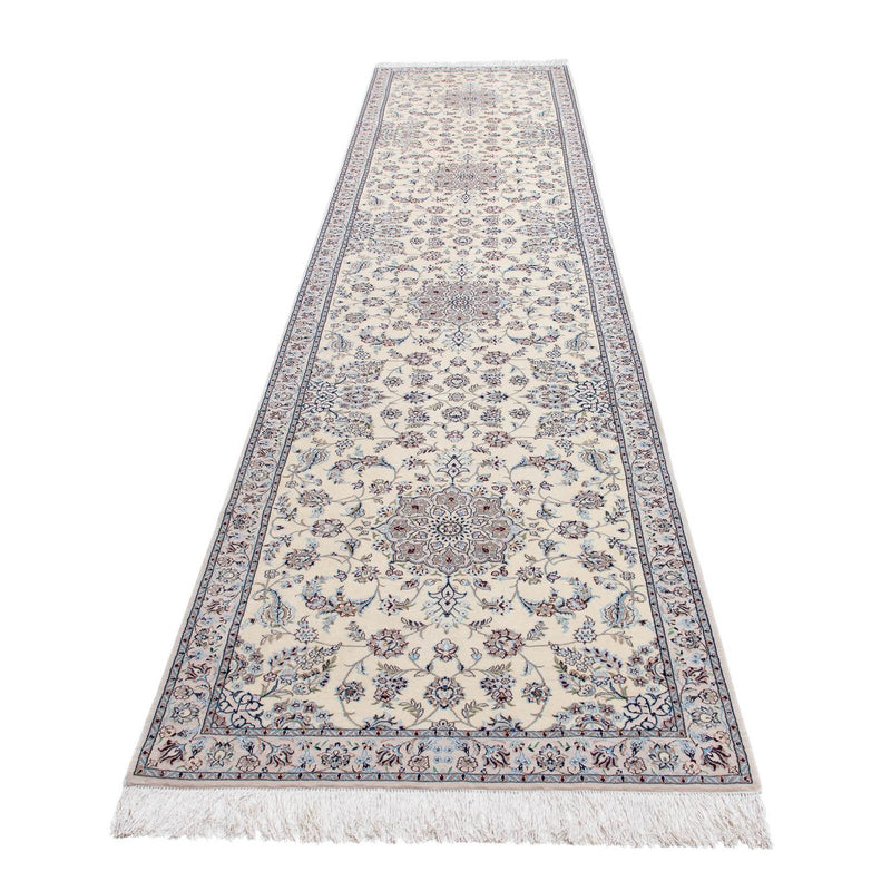 Runner Perser Rug - Nain - 446 x 100 cm - beige