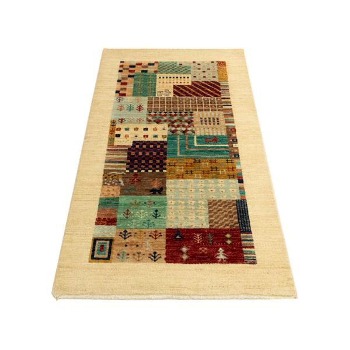 Designer Rug - 137 x 69 cm - beige