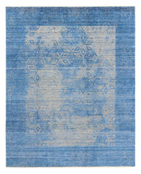 Designer Rug - 307 x 248 cm - blue
