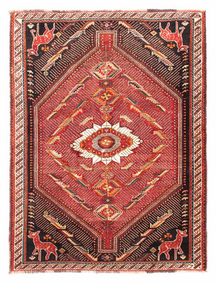 Perser Rug - Nomadic - 167 x 127 cm - dark red