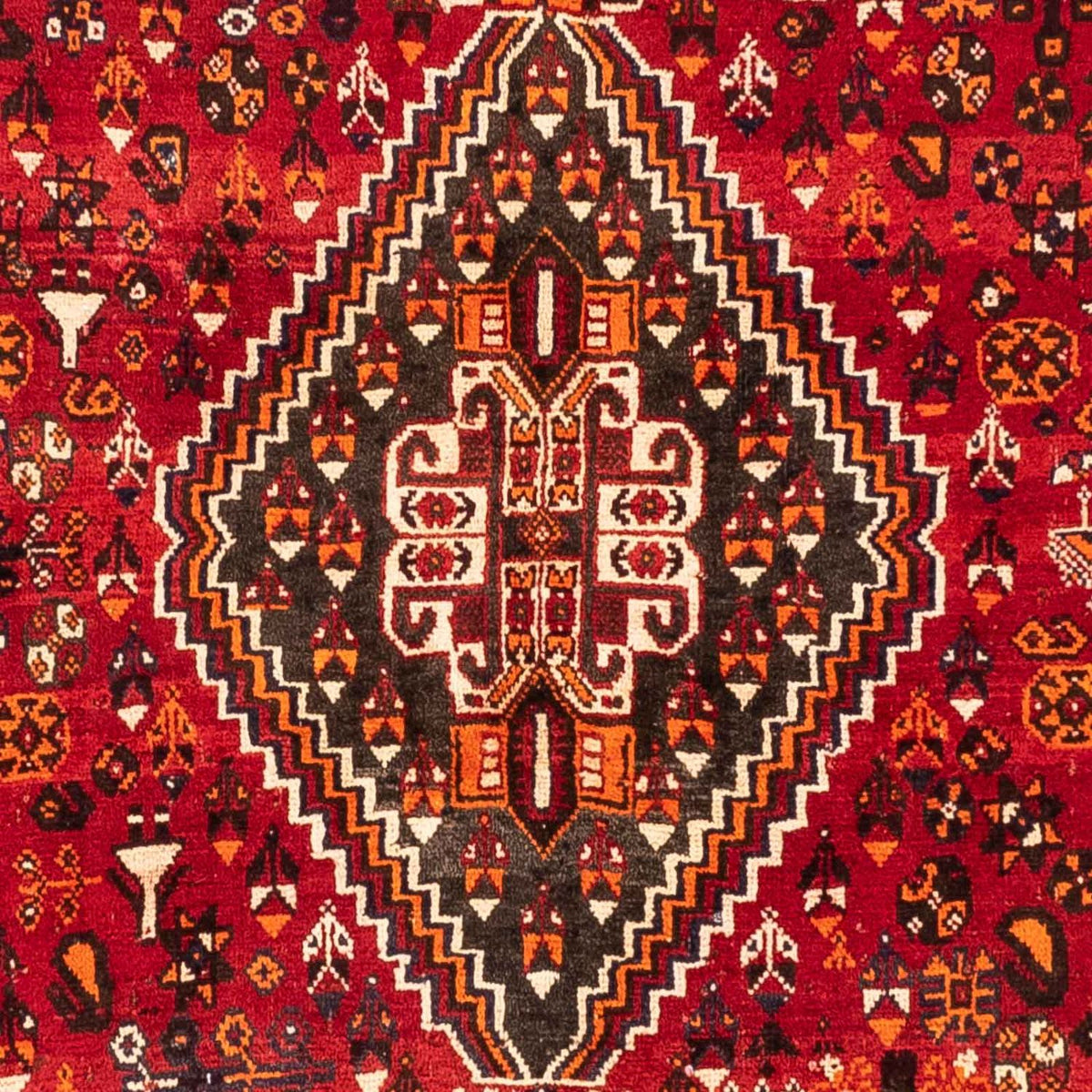 Perser Rug - Nomadic - 275 x 175 cm - dark red