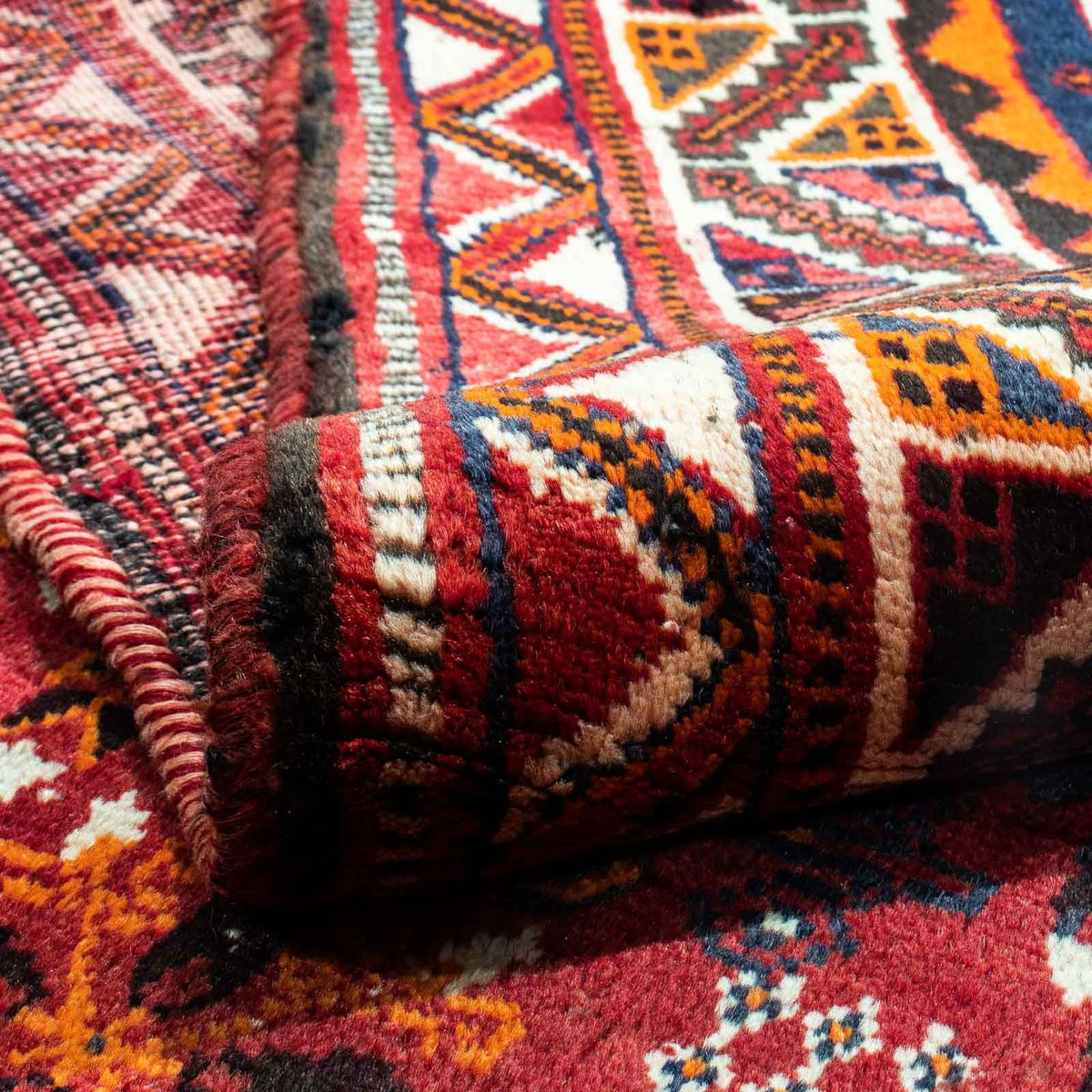 Perser Rug - Nomadic - 275 x 175 cm - dark red