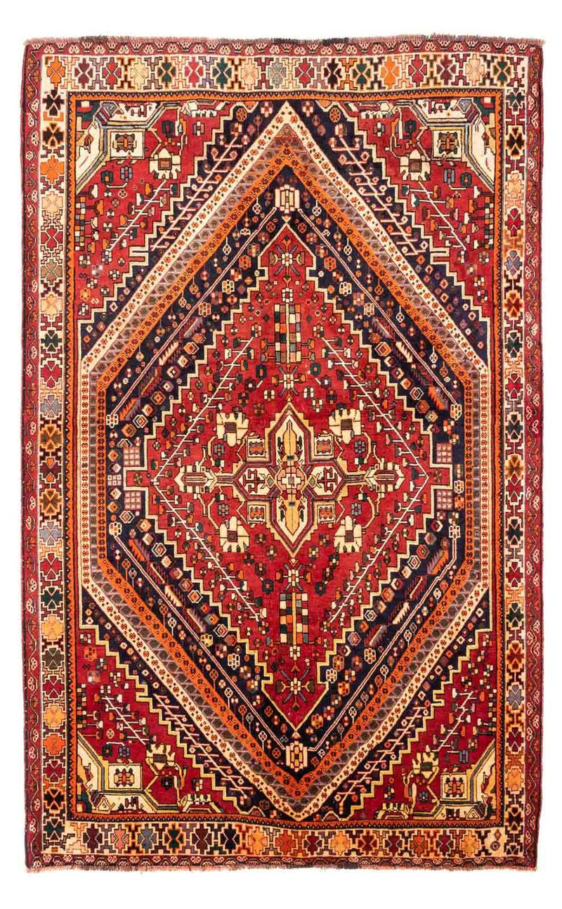 Perser Rug - Nomadic - 255 x 163 cm - dark red