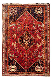 Perser Rug - Nomadic - 248 x 160 cm - red