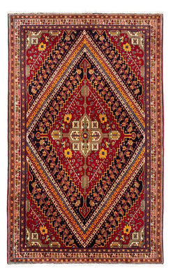 Perser Rug - Nomadic - 250 x 152 cm - dark red
