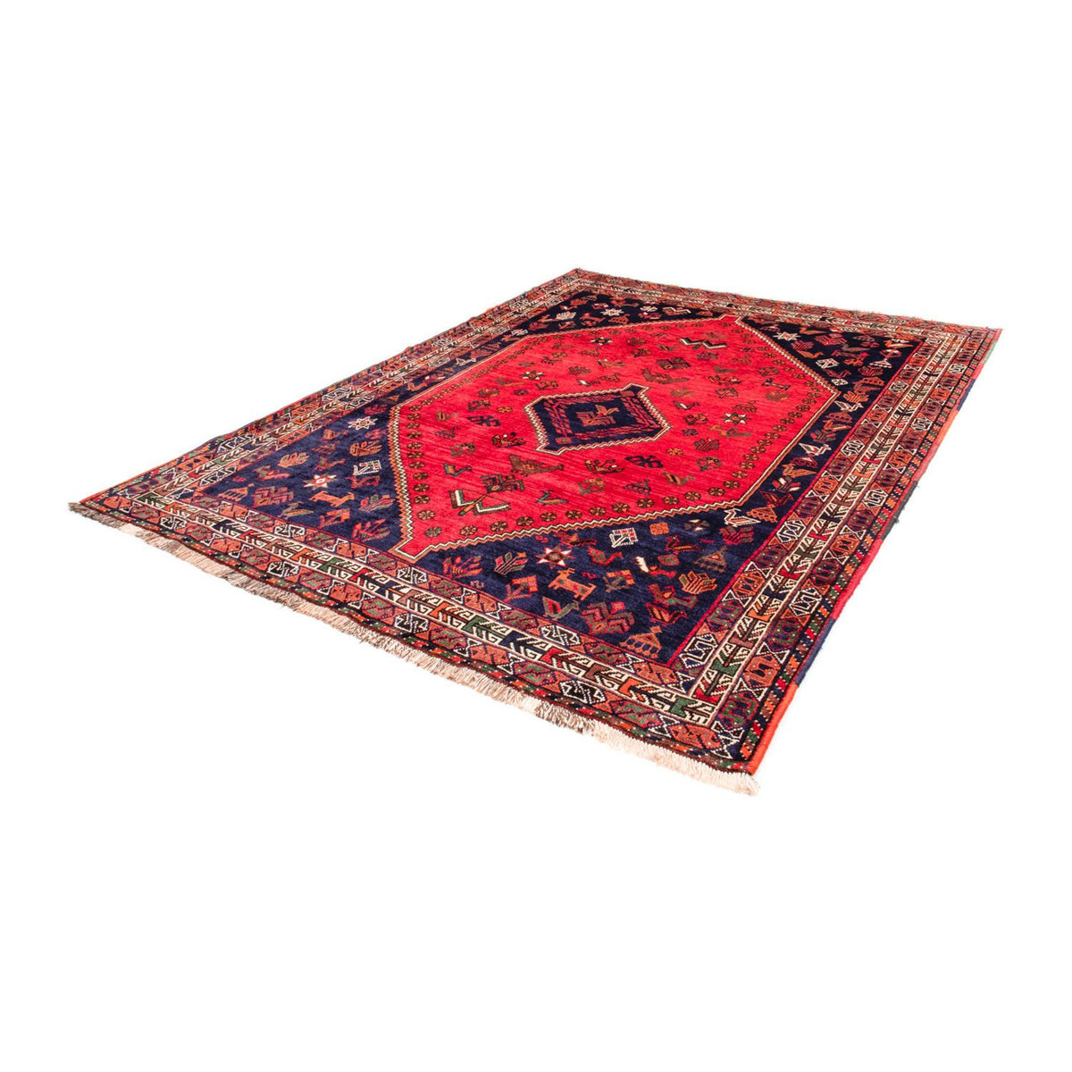 Perser Rug - Nomadic - 277 x 210 cm - red