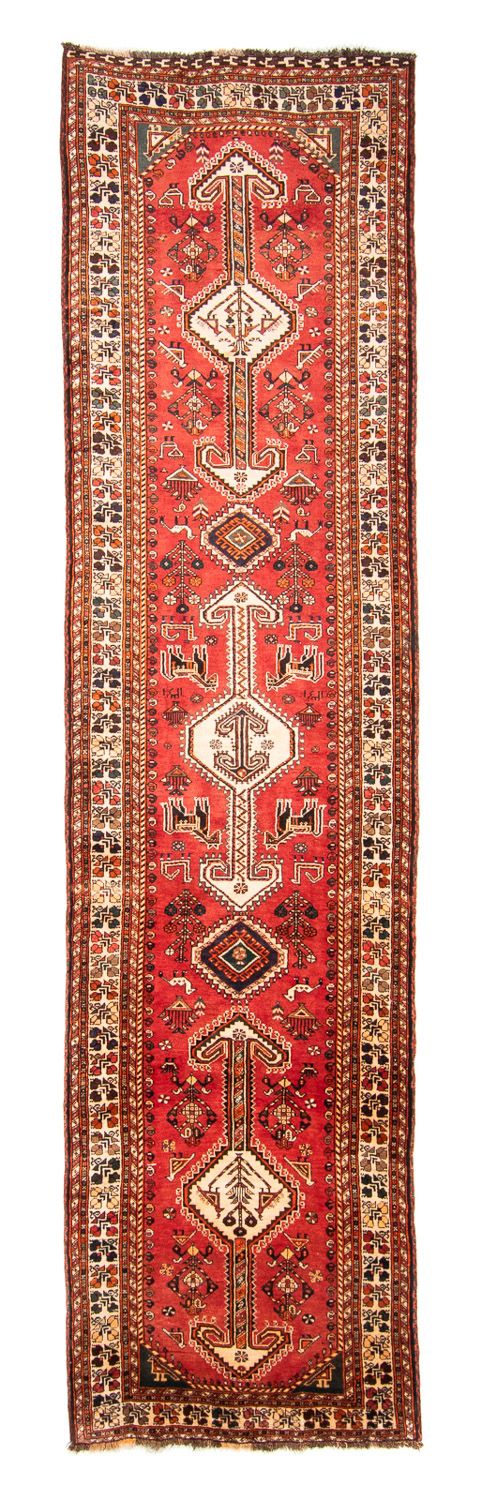 Runner Perser Rug - Nomadic - 412 x 107 cm - red
