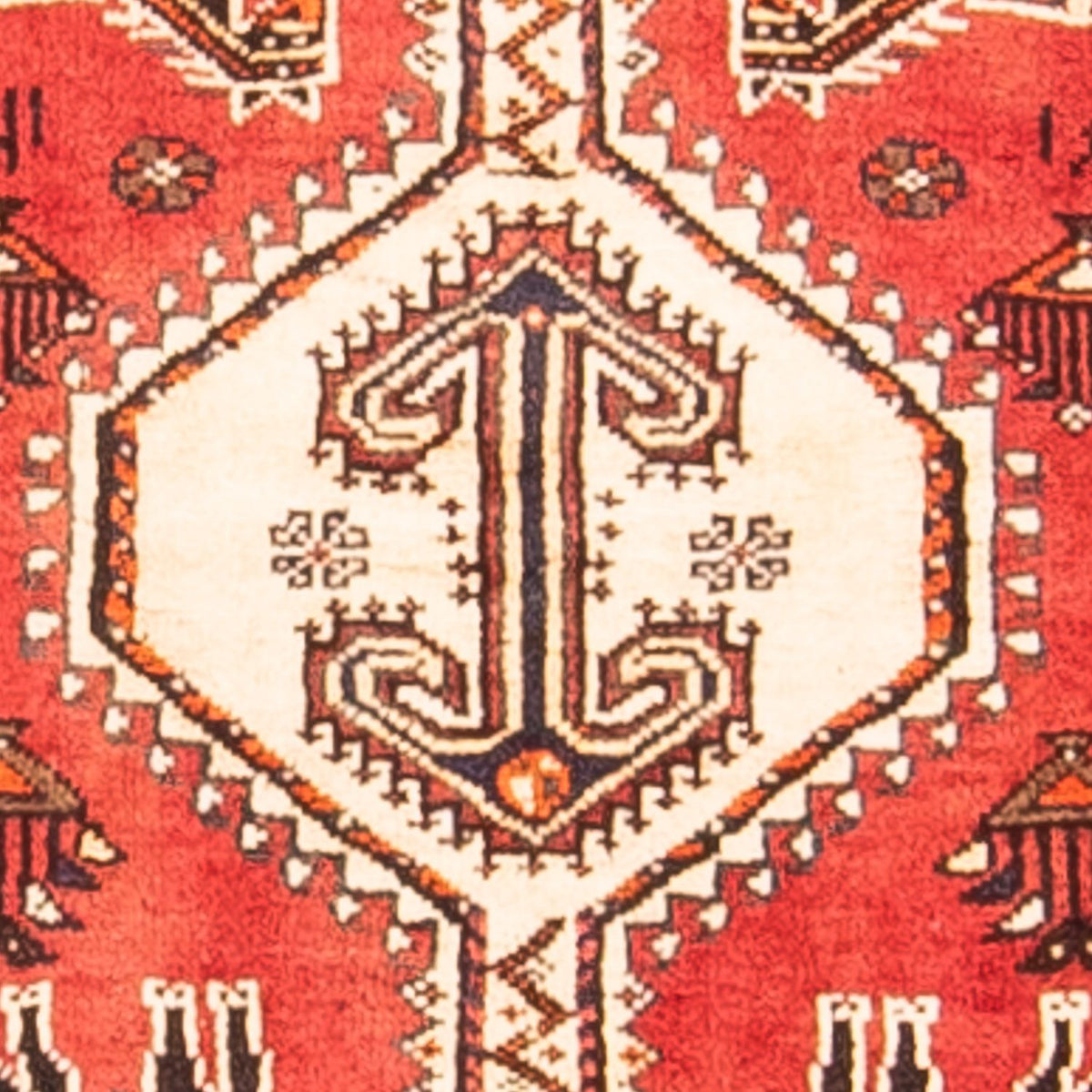 Runner Perser Rug - Nomadic - 412 x 107 cm - red