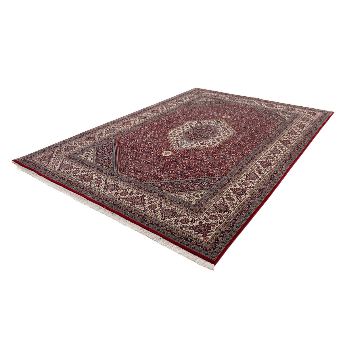 Perser Rug - Bidjar - 297 x 202 cm - dark red
